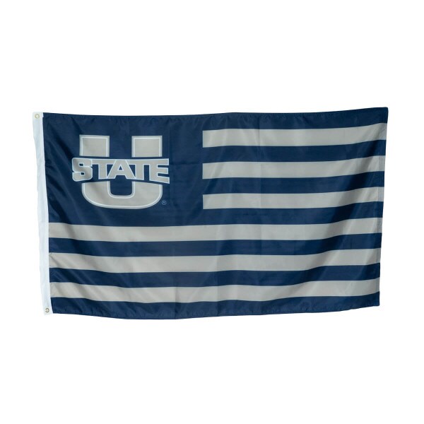U-State Striped Flag Navy Gray